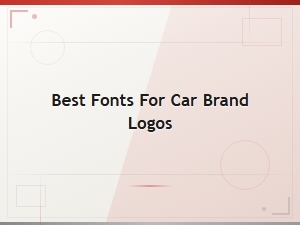 Best Free Fonts for Car Brand Logos: Top Automotive Typefaces